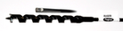Freeform Wood Auger Bit  3/8" X 58" - PAM Distributing Co
