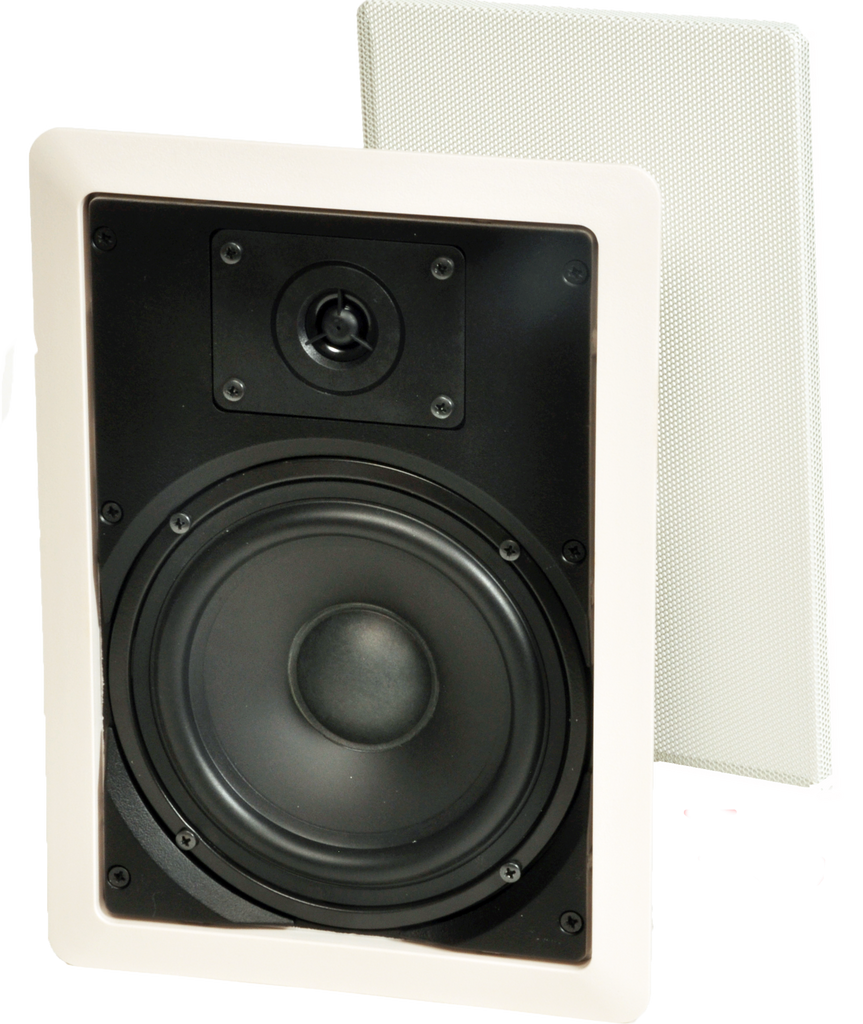JA AUDIO Silver Series In Wall Speaker 6.5", 8 ohm 30 Watts (1 PAIR) - PAM Distributing Co