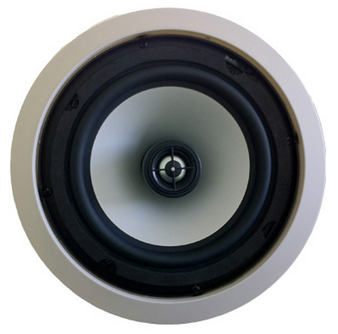JA AUDIO Silver Series Ceiling Speaker 6.5" 2 Way, 8 ohm, 100 Watts (1 PAIR) - PAM Distributing Co