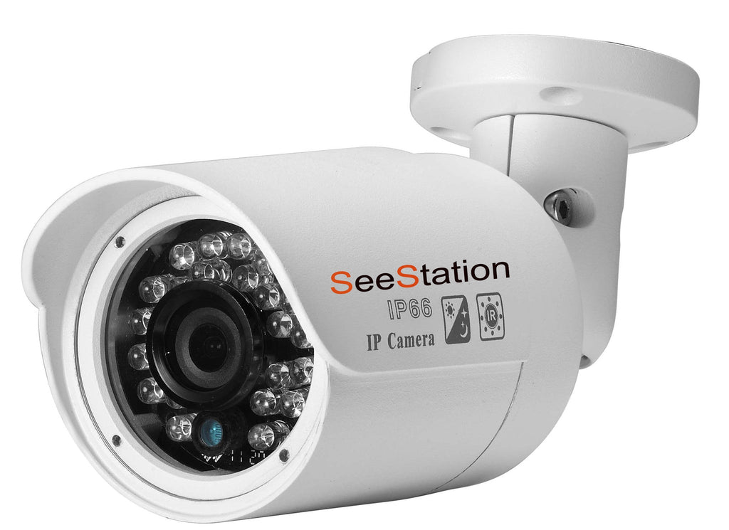 SeeStation (IP-D) CIP1140IF9-AW IP Bullet Camera 1.3MP IR POE ONVIF 3.6mm Fixed Lens - PAM Distributing Co
