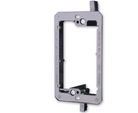 PVC Low Voltage Wall plate Mounting Brackets- Single - PAM Distributing Co