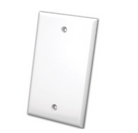 VANCO VAN-820540X: SG Blank Wall Plate White