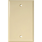 BLANK WALL PLATE IVORY - PAM Distributing Co