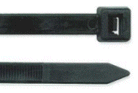 Cable Tie 3.75'' 18lb UV Rated -100 Lot Black  (MADE IN USA)