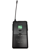 FACTOR WPB-08 Beltpack Transmitter with LCD Status Indicator - PAM Distributing Co - 1