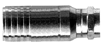 F CONNECTOR TYPE FOR RG11 w ATTACHED RING - PAM Distributing Co