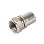 F CONNECTOR FOR RG6 360 CRIMP - PAM Distributing Co