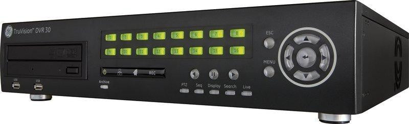 INTERLOGIX TVR-3008-500 TRUVISION DVR, H.264 8 CH w 500G HARD DISK - PAM Distributing Co