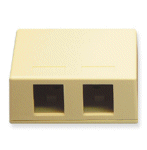 SURFACE MOUNT 2 PORT (IVORY) - PAM Distributing Co