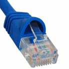 CAT6 CABLE 50' BLUE WITH BOOT - PAM Distributing Co