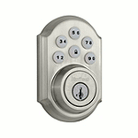 Kwikset 99100-005  Deadbolt Traditional Satin Nickle Traditional (Z-WAVE) - PAM Distributing Co