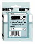 RHINOбТа INDUSTRIAL Labels 3/8" PERMANENT POLY - PAM Distributing Co