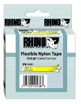 RHINOбТа INDUSTRIAL Labels 3/4" YELLOW FLEX NYLON - PAM Distributing Co