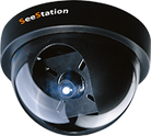 SeeStation C2128AF8V Dome Camera Interior 700TVL 3.6mm Lens DC 12V 4.5" - PAM Distributing Co