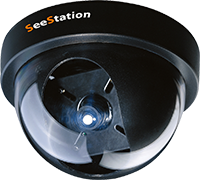 SeeStation C2128AF8V Dome Camera Interior 700TVL 3.6mm Lens DC 12V 4.5" - PAM Distributing Co