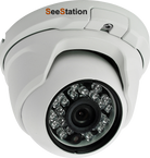 SeeStation C2435AV8 Dome Camera Vandal Resistant 1000L 2.8-12mm Varifocal Lens DC12V - PAM Distributing Co