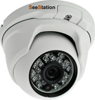 SeeStation C2430AV8 Dome Camera Vandal Resistant 700L 2.8-12mm Varifocal Lens DC-12V - PAM Distributing Co
